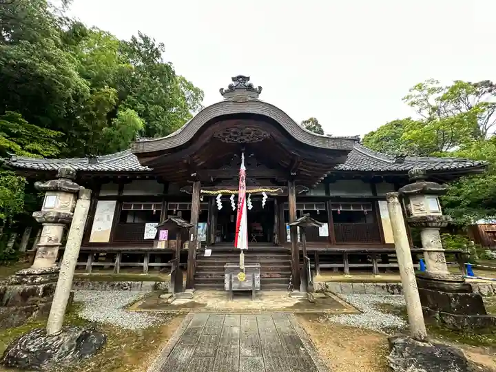 志都美神社の本殿・本堂
