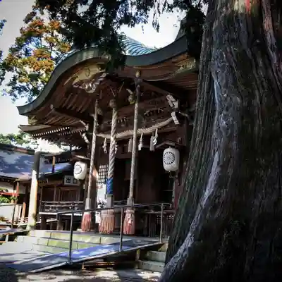 大麻比古神社の本殿・本堂