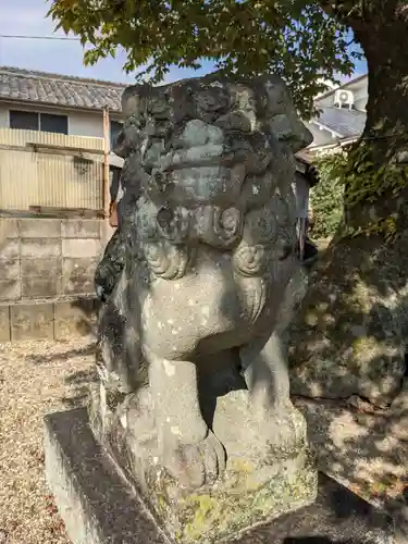 素戔嗚神社(大神神社境外末社)の狛犬