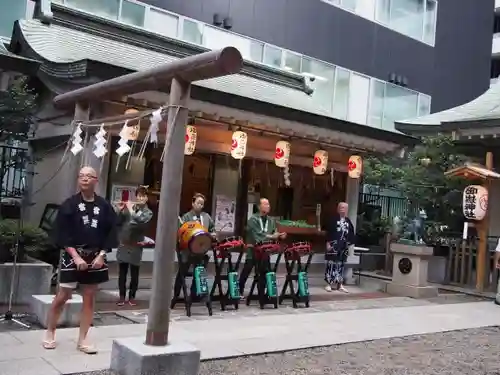 宮益御嶽神社のお祭り