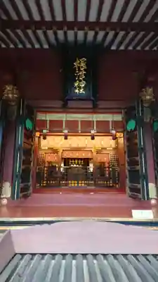 根津神社の本殿・本堂