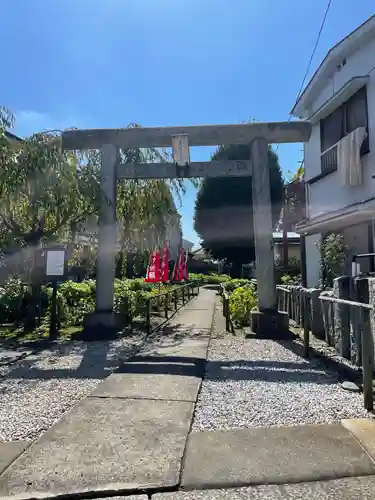 日吉八王子神社の鳥居