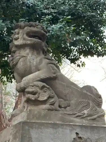 花園神社の狛犬