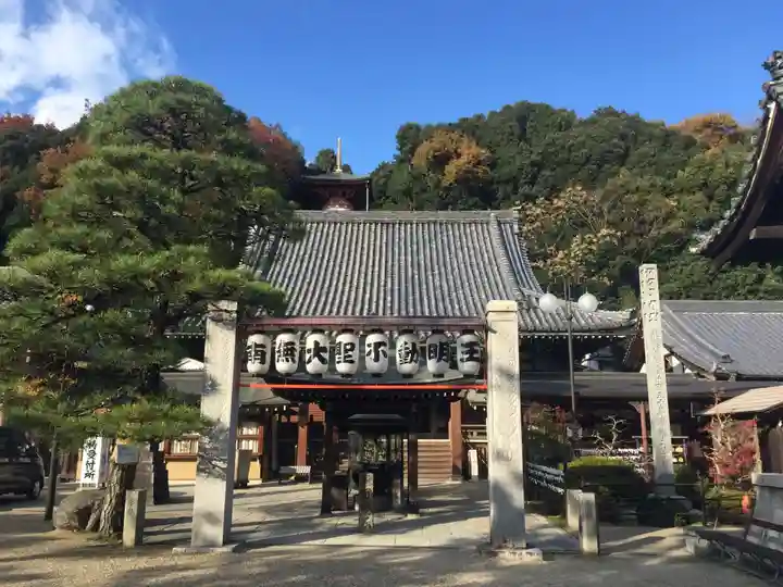 瀧谷不動尊 明王寺の本殿・本堂