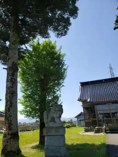 大清水神社の狛犬