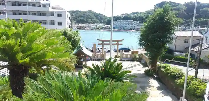 叶神社(東叶神社)の景色