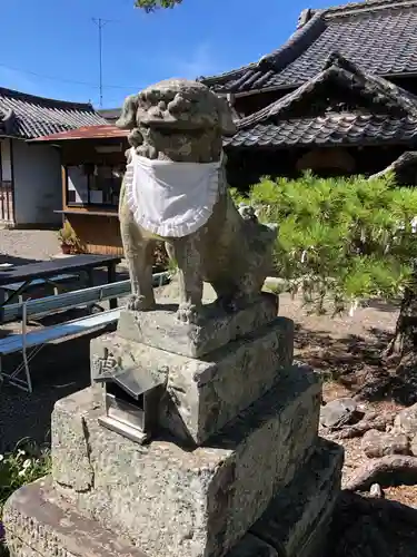 大麻比古神社の狛犬