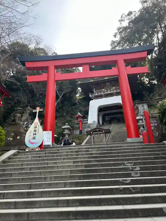 江島神社の鳥居