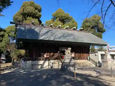 所澤神明社の本殿・本堂