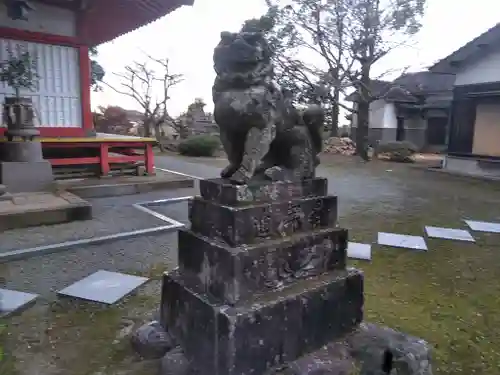 賀茂神社の狛犬