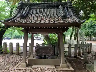 雀神社の手水舎