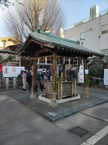 深川神明宮の手水舎