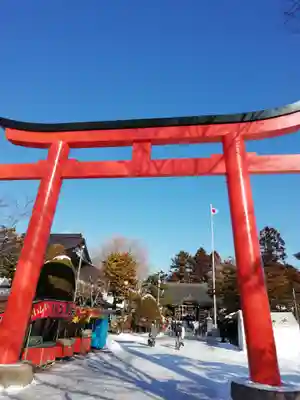 湯倉神社の鳥居