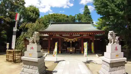 新田神社の本殿・本堂