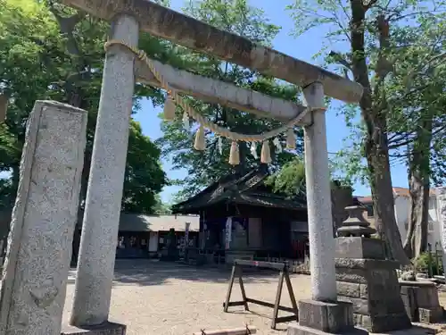 八枝神社の鳥居