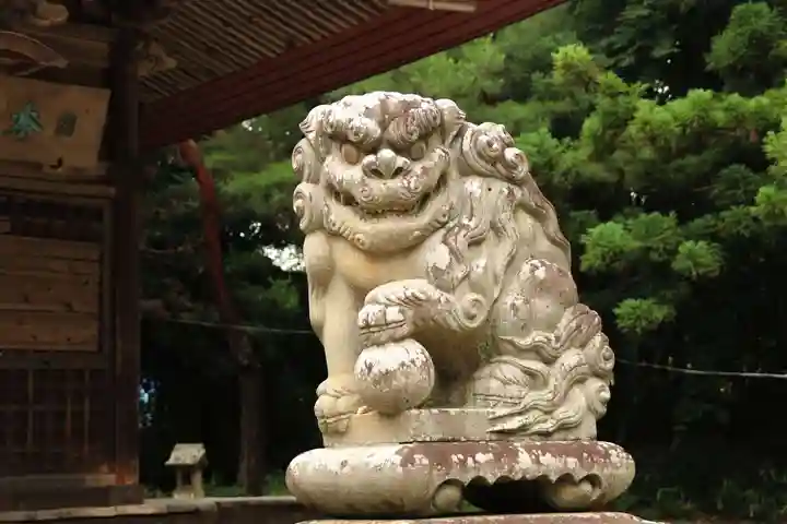 隠津島神社の狛犬