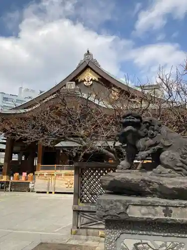 湯島天満宮の狛犬