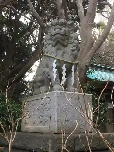 吾妻神社の狛犬