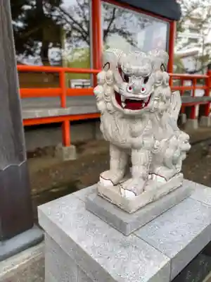 三宝荒神社の狛犬