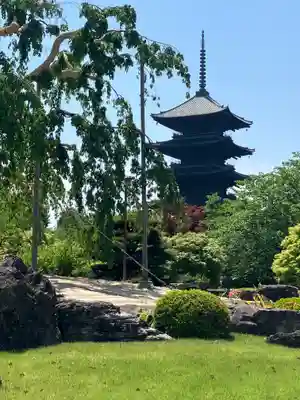 東寺(教王護国寺)の塔