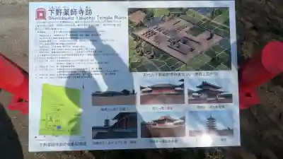 下野薬師寺 (旧 安國寺)の{uncategorized: "未分類", other: "その他", undefined: "問題あり", building: "その他建物", grave: "お墓", sacred_gate: "鳥居", guardian: "狛犬", statue: "像", buddha: "仏像", history: "歴史", nature: "自然", garden: "庭園", animal: "動物", pagoda: "塔", temizu: "手水舎", mountain_gate: "山門・神門", sanctuary: "本殿・本堂", subordinate: "末社・摂社", art: "芸術", scenery: "景色", jizo: "地蔵", ema: "絵馬", goshuin: "御朱印", omikuji: "おみくじ", items: "授与品その他", amulet: "お守り", goshuincho: "御朱印帳", eats: "食事", festival: "お祭り", votive_dance: "神楽", shichigosan: "七五三参", wedding: "結婚式", experience: "体験その他", initially: "初詣", around: "周辺", anti_infection: "感染症対策"}