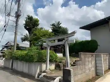 浅間神社の鳥居