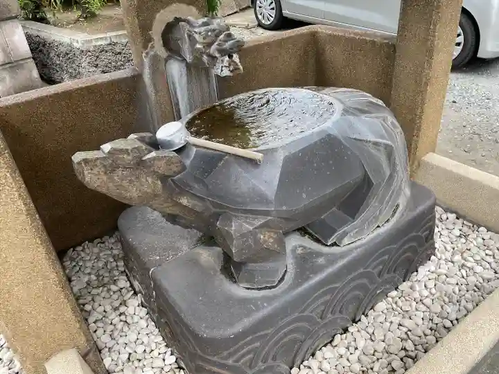 慶運寺の手水舎