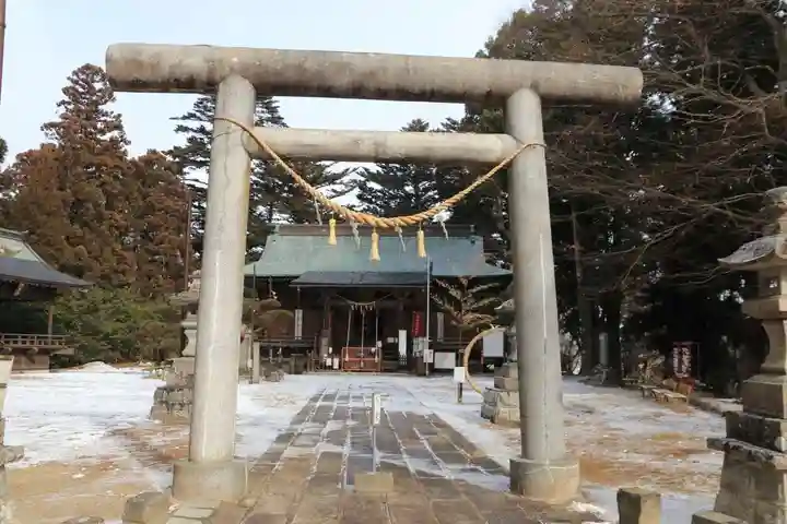 三春大神宮の鳥居