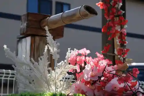 阿邪訶根神社の手水舎