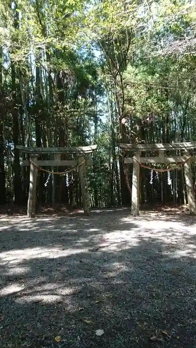 諏訪神社の鳥居