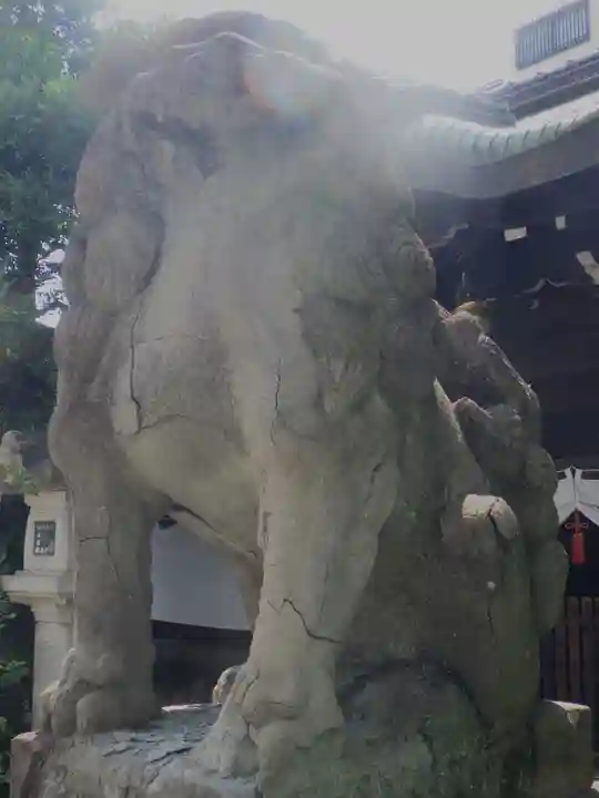 元祇園梛神社・隼神社の狛犬
