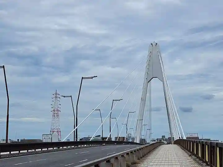 羽田神社の周辺