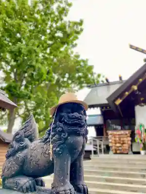 札幌諏訪神社の狛犬