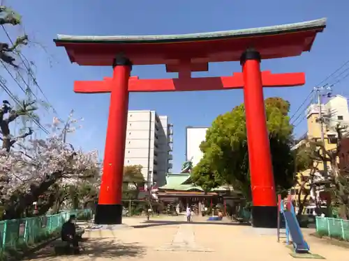 尼崎えびす神社の鳥居