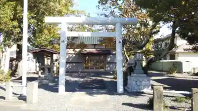 放光神社の鳥居