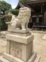 荒井神社の狛犬