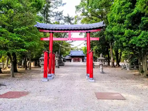 白山比売神社の鳥居