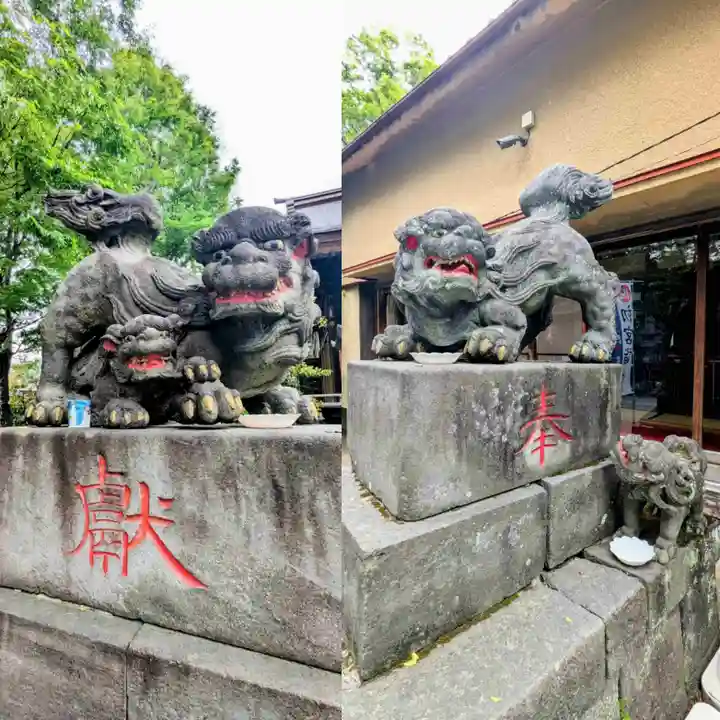 清瀧神社の狛犬