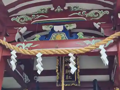 木場 洲﨑神社の本殿・本堂