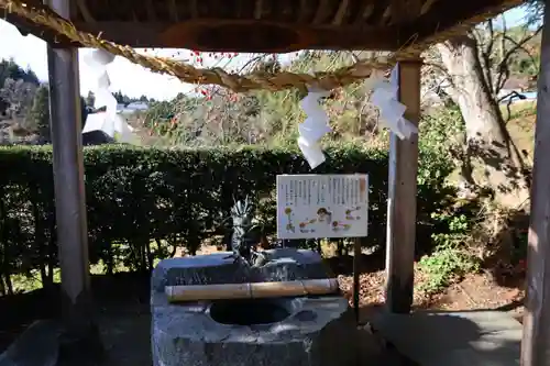 高木神社の手水