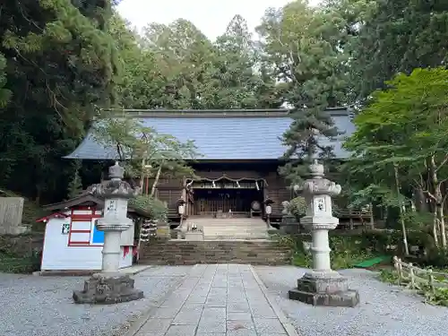 河口浅間神社の本殿