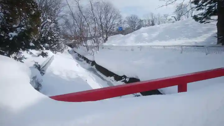 栗沢神社の周辺