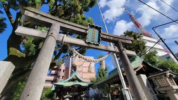 幸稲荷神社の鳥居