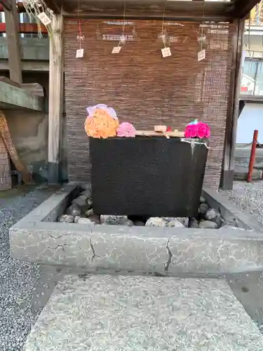上尾御嶽神社の手水舎