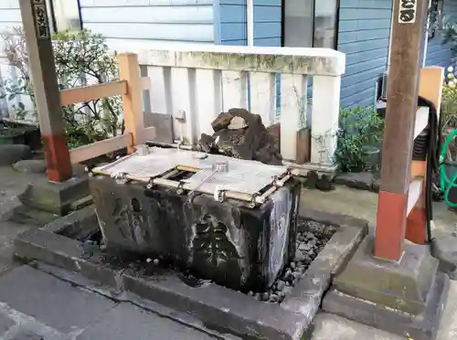 高輪神社の手水舎
