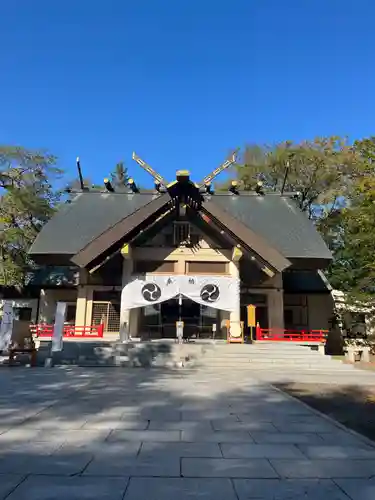 帯廣神社の本殿・本堂