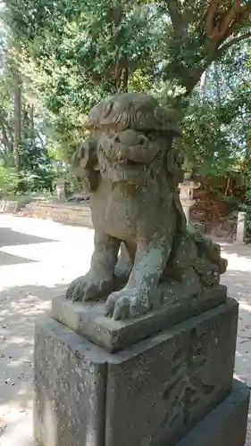 諏訪神社の狛犬