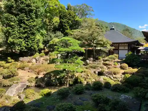 恵林寺の庭園