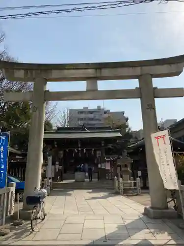 下谷神社の鳥居