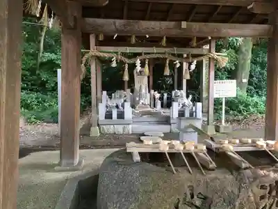 愛知縣護國神社の手水舎